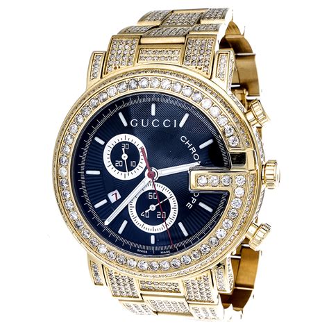 men's gucci watch sale|Gucci diamond watches for men.